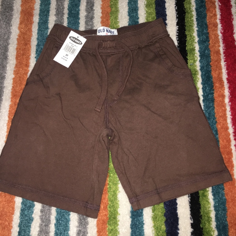 brown kids shorts
